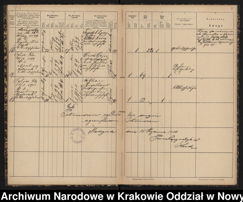 image.from.unit.number "Księga zgonów wraz z indeksem"