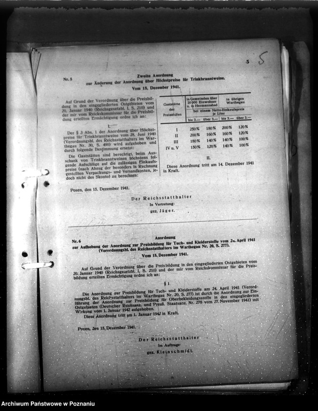 Obraz 9 z jednostki "Verordnungsblatt Nr. 1"