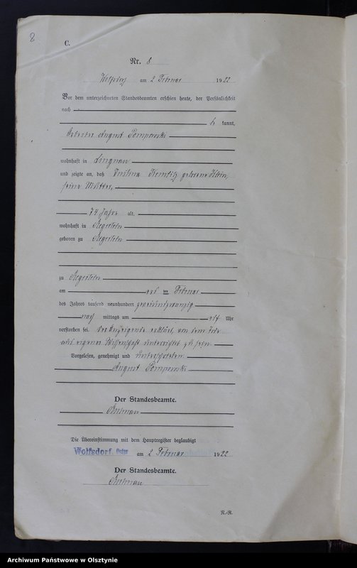 image.from.unit.number "Sterbe-Neben-Register Nr 1-43"