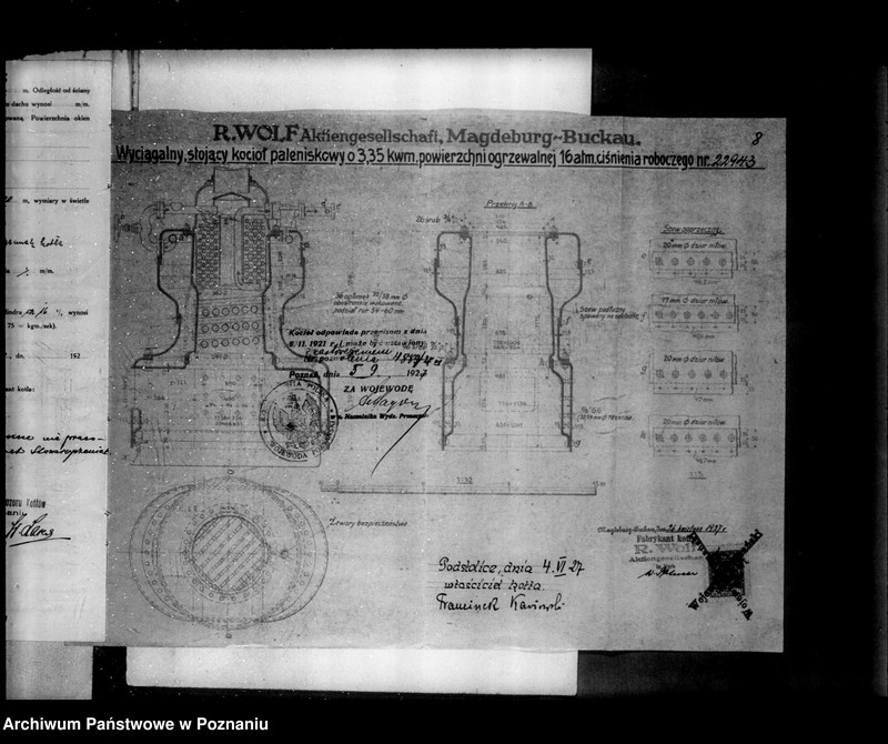 Obraz 12 z jednostki "Gospodarstwo rolne Fr. Karłowskiego maj. Podstolice powiat średzki"