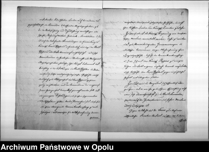 Obraz 9 z jednostki "Acta des Magistrats zu Oppeln betreffend: die Anstellung eines Armen-Arztes, resp. 4er Armenärzte de Anno 1847"