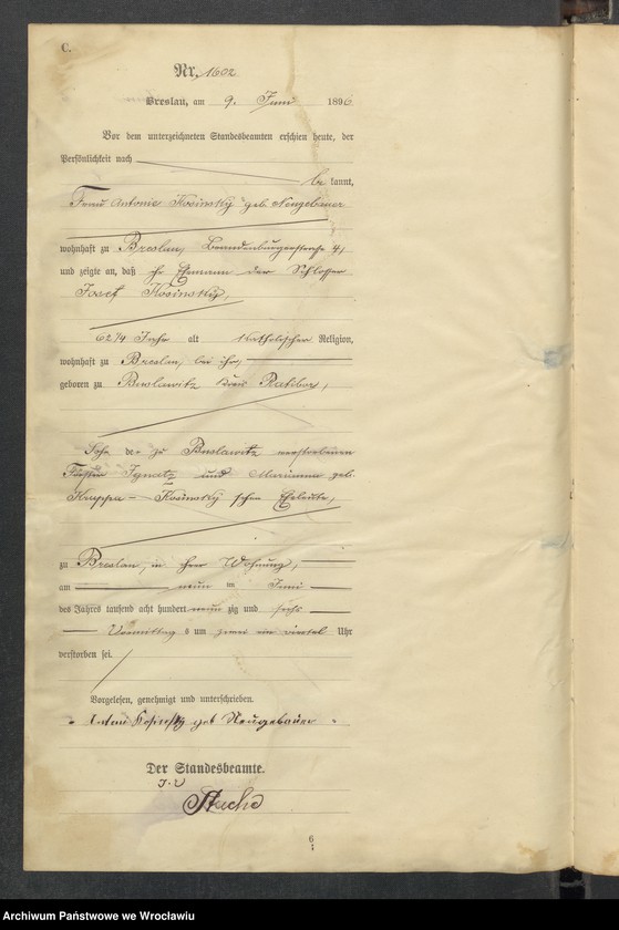 image.from.unit.number "Sterbe-Haupt-Register Breslau II 1896 Band 5"