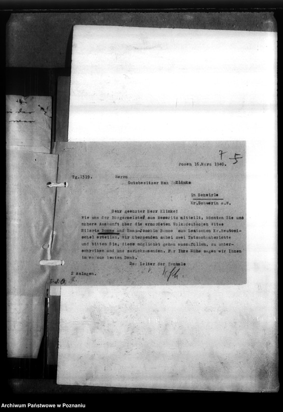 Obraz 11 z jednostki "Hans- Joachim Bomme - Bromberg (Bydgoszcz)"