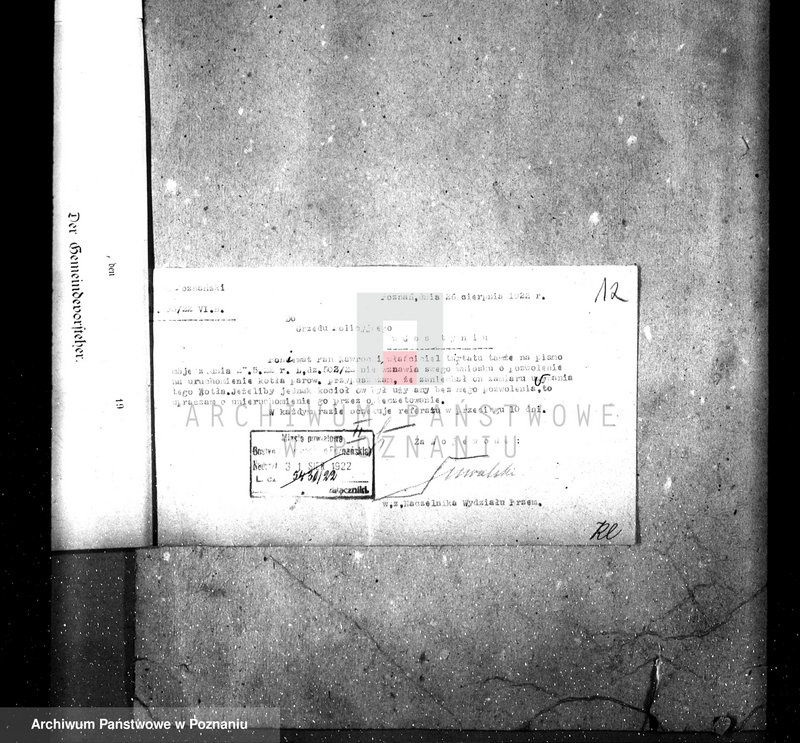 Obraz 16 z jednostki "Projekt elektryfikacji miasta Gostynia woj. poznańskie"