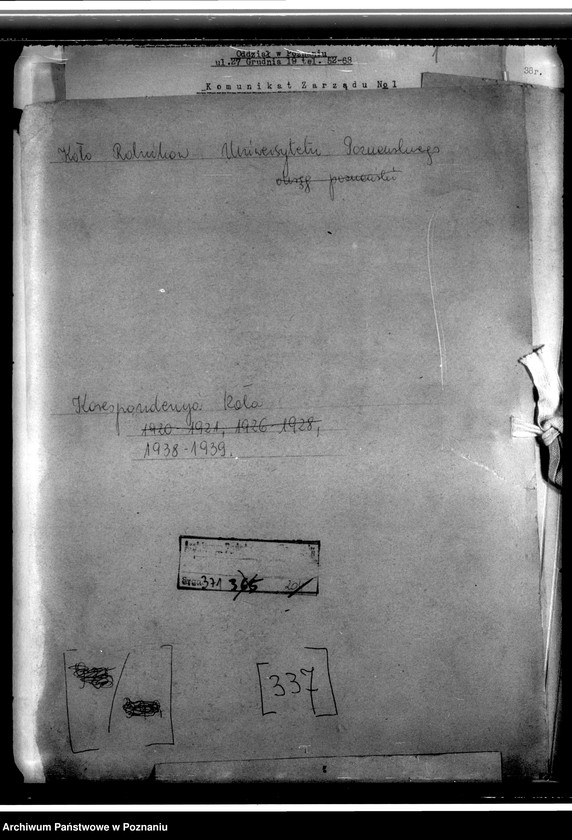 Obraz 4 z jednostki "Korespondencja Koła"