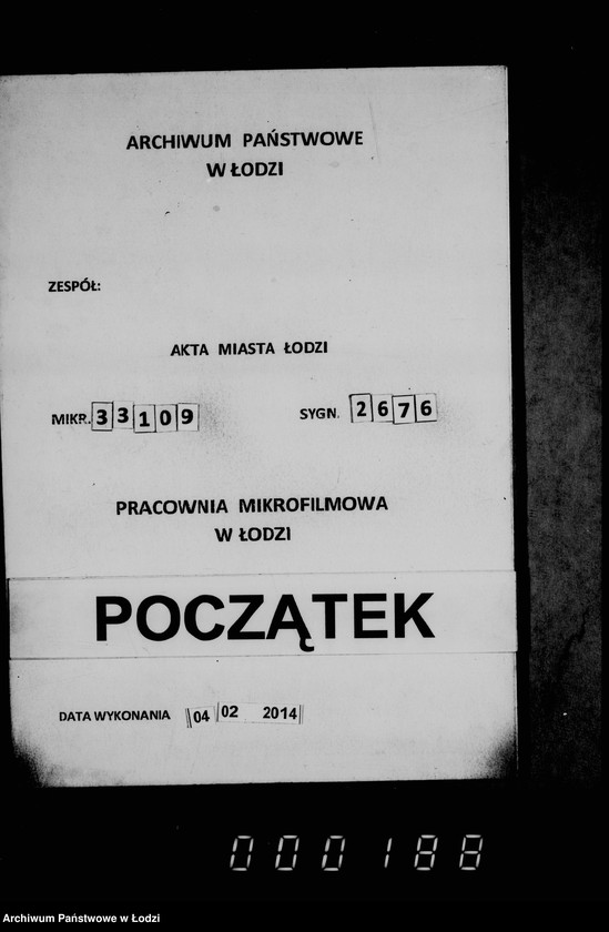 Obraz 1 z jednostki "O revizji gorodskoj i vspomagatel´noj kassy"