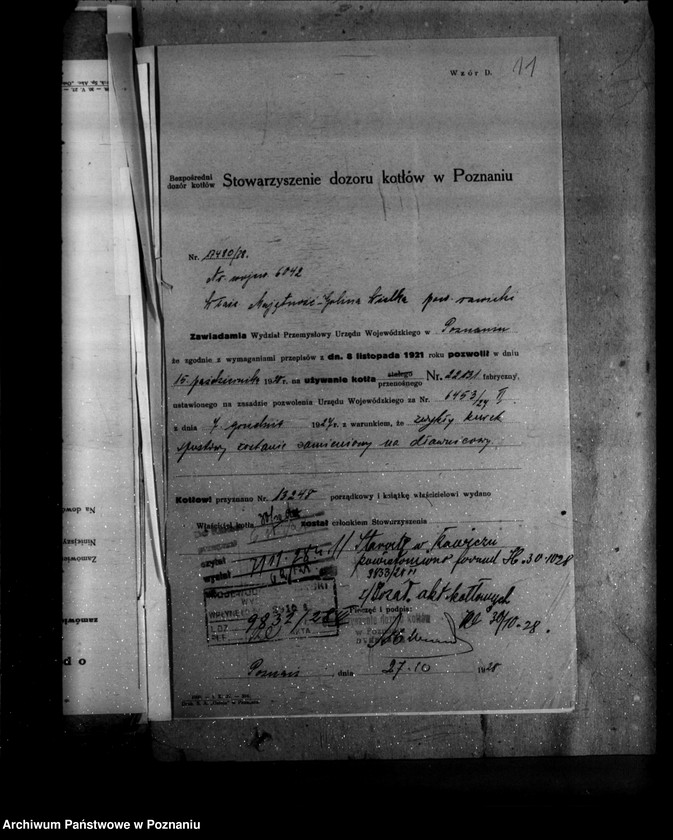 Obraz 16 z jednostki "Gorzelnia rolnicza W. Rohra w Golinie Wielkiej nr woj. kotła 6042"