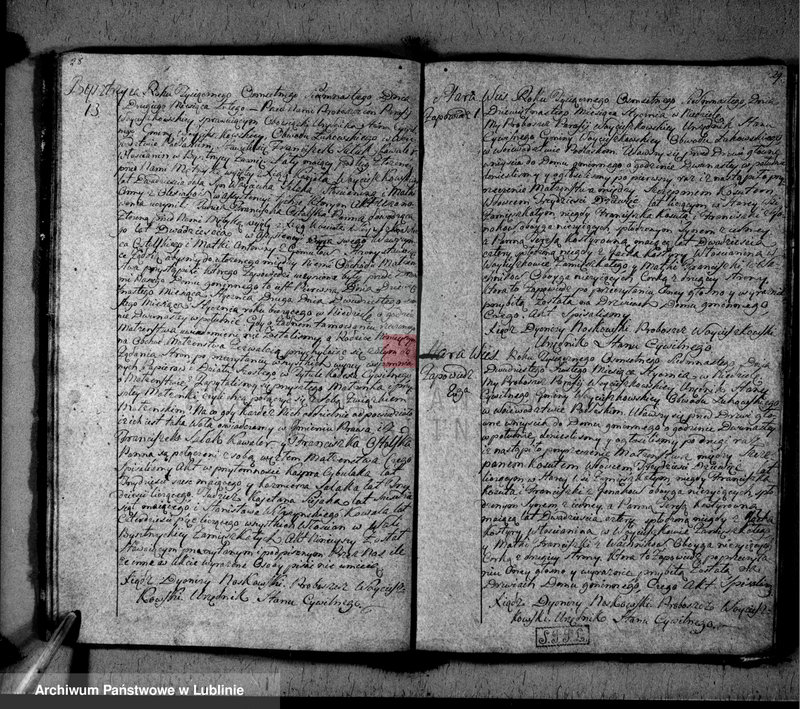 image.from.unit.number "Księga zapowiedzi i małżeństw"