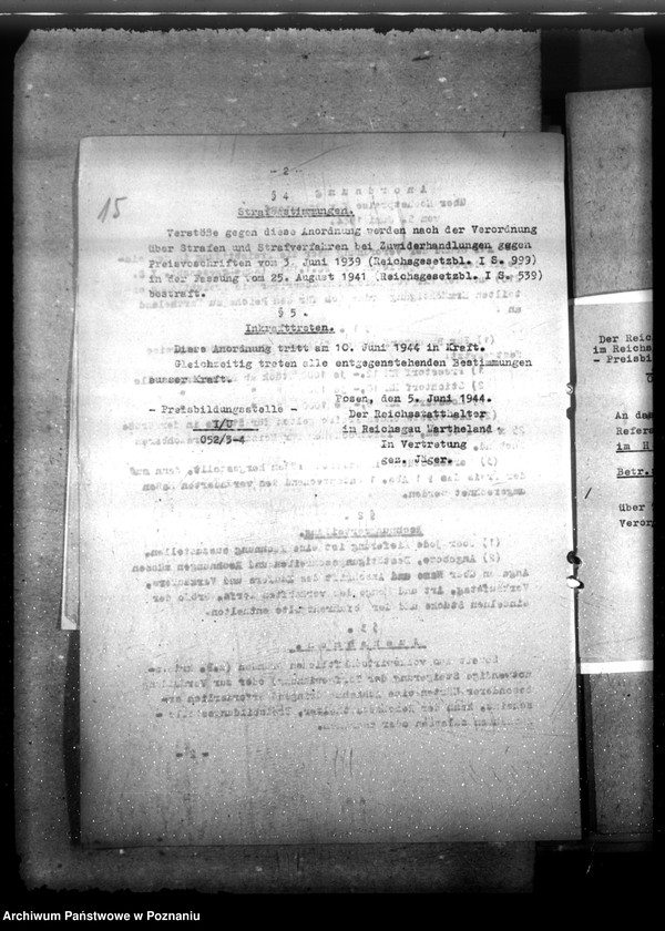 Obraz 20 z jednostki "Verordnungsblatt Nr. 9"