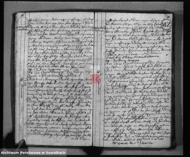 image.from.unit.number "Akta urodzonych gminy seyneńskiej od 1-go maja 1809 r."