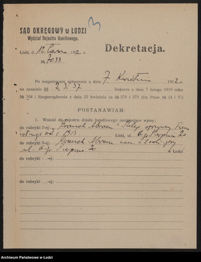 Obraz 5 z jednostki "Abram Granek – sklep spożywczy"