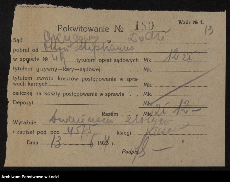 Obraz 15 z jednostki "Łódzka Fabryka Kleju – Brus, Henryk Siemiątkowski i S-ka"