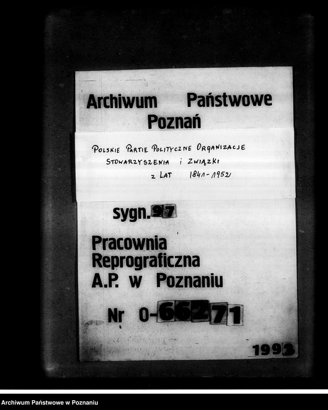 Obraz 1 z jednostki "Spisy i adresy urzędników Kasy Emerytalnej "Wzajemnej Pomocy" Zjednoczenia Zawodowego Polskiego Zarządu Związku Robotników i Rzemieślników"