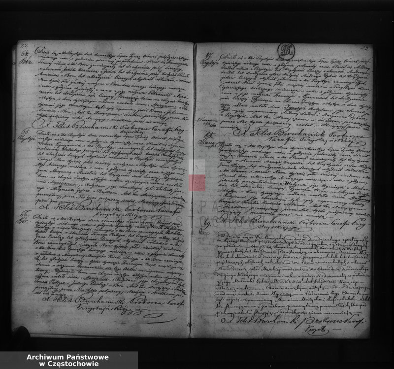 image.from.unit.number "Księga duplikat [akt] urodzonych, zaślubionych i zmarłych Parafii Przystajń w okręgu częstochowskim, dekanacie krzepickim z roku 1857"