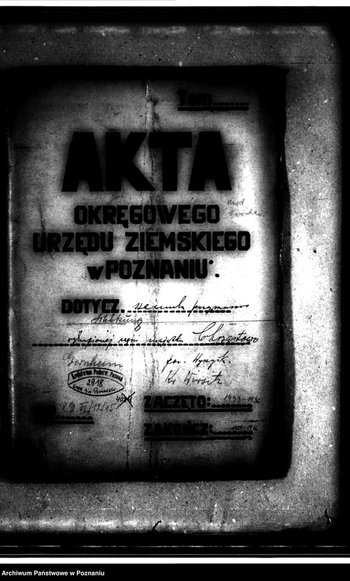 Obraz 4 z jednostki "Szacunek przymusowo wykupionej części majątku Chrząstowo powiatu wyrzyskiego"