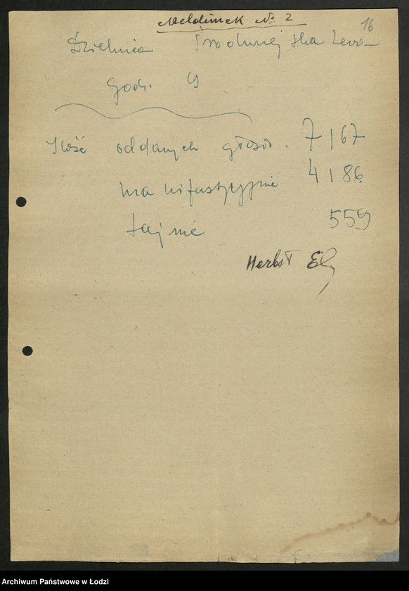 Obraz 17 z jednostki "Wybory do Sejmu Ustawodawczego; raporty z przebiegu głosowania"