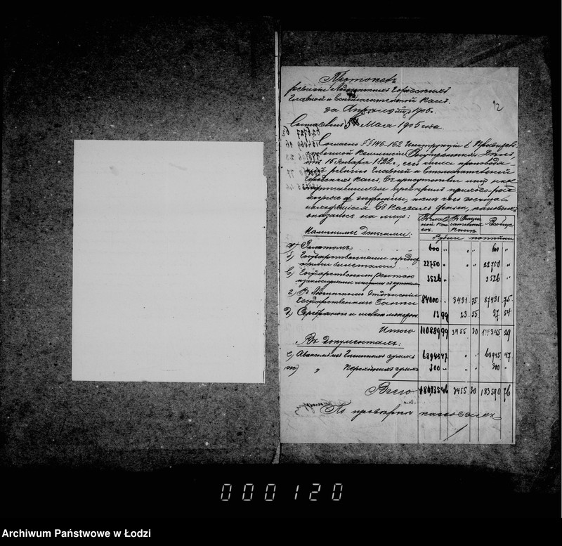 Obraz 13 z jednostki "O revizji glavnoj i vspomagatel´noj gorodskich kass"