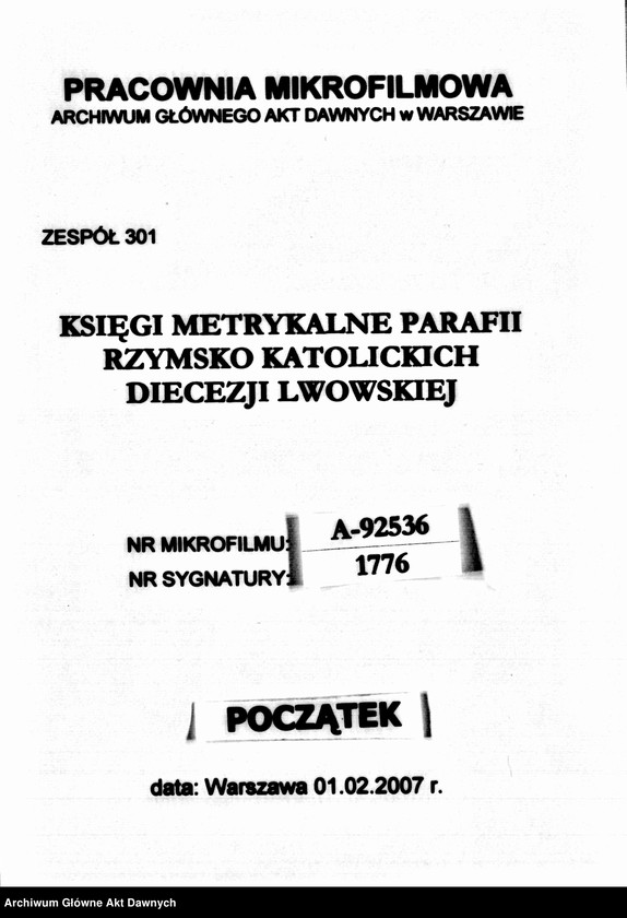 image.from.unit.number "Parafia: Monasterzyska. Dekanat: Buczacz. Kopie z ksiąg metrykalnych ur., śl., zg. dla miasta Monasterzyska i wsi."