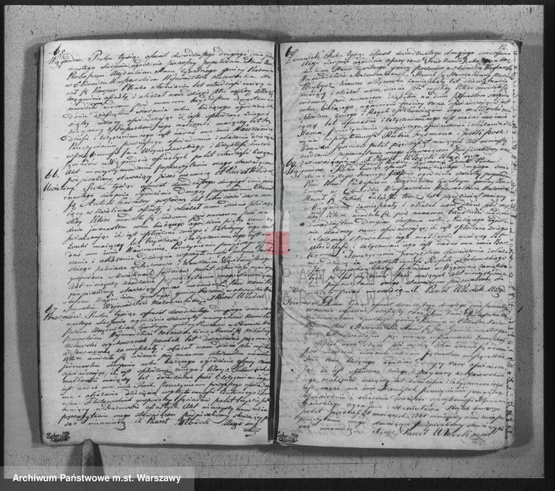 Obraz 14 z jednostki "Akta urodzeń, małżeństw, zgonów"