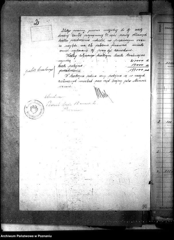 Obraz 7 z jednostki "[Pożyczki i zapomogi państwowe na roboty budowlane w mieście Grudziądzu]"