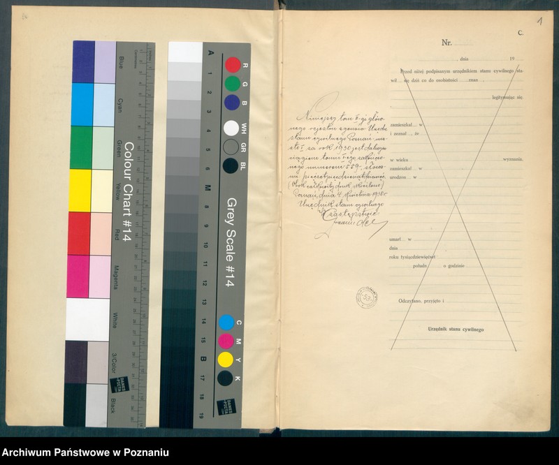 Obraz 3 z jednostki "Księga miejscowa zgonów tom II [Rejestr główny zgonów]"