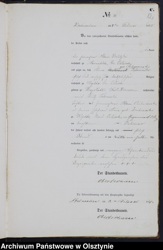 image.from.unit.number "Sterbe-Neben-Register Nr 1 - 110"