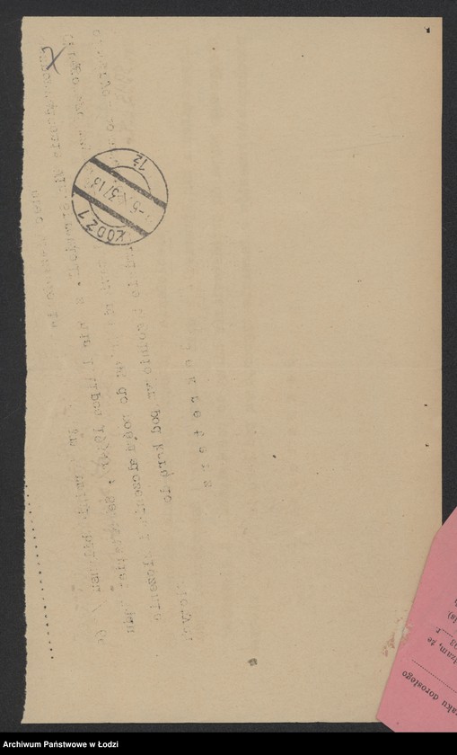 Obraz 9 z jednostki "Osłas Dawid Preminger – sprzedaż komisowa materiałów firmy „H. Teich i s-ka” w Krakowie oraz innych firm"