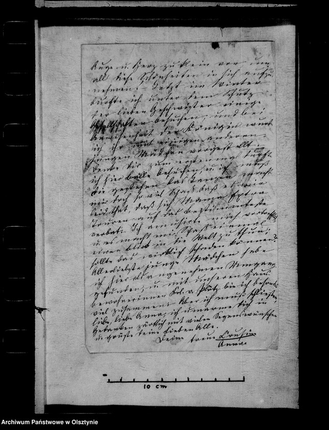 image.from.unit.number "/Anna u. Luise Gfinnen zu Eulenburg- Wicken an Anna Gfin Lehndorff geb. Hahn/"