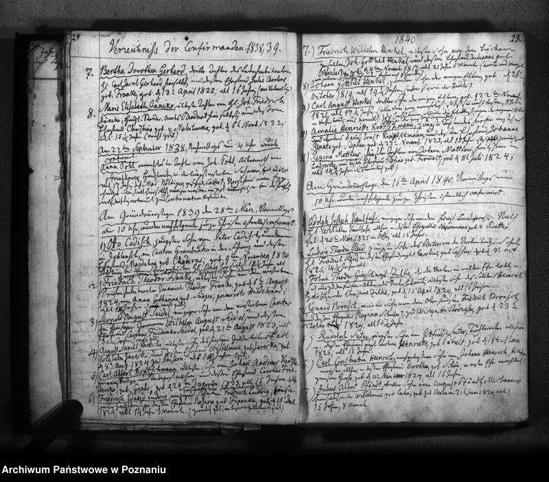 Obraz 13 z jednostki "Kirchenbuch der Geboren, Getrauten, Verstorbenen, konfirmowani"