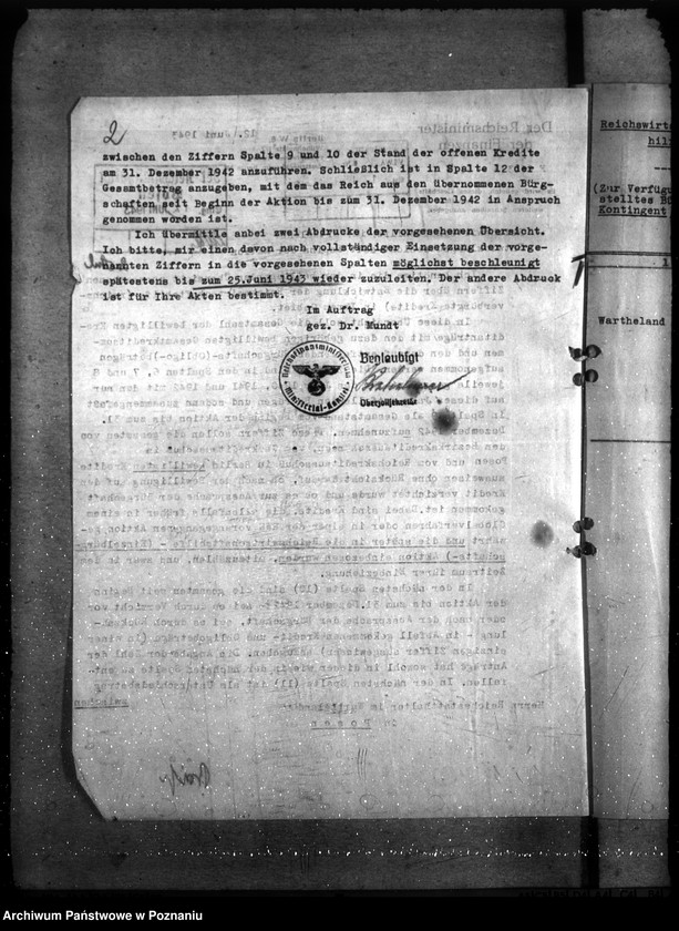 Obraz 6 z jednostki "Reichswirtschaftshilfe im Wartheland. Entwicklungsübersicht von Beginn bis 1942"