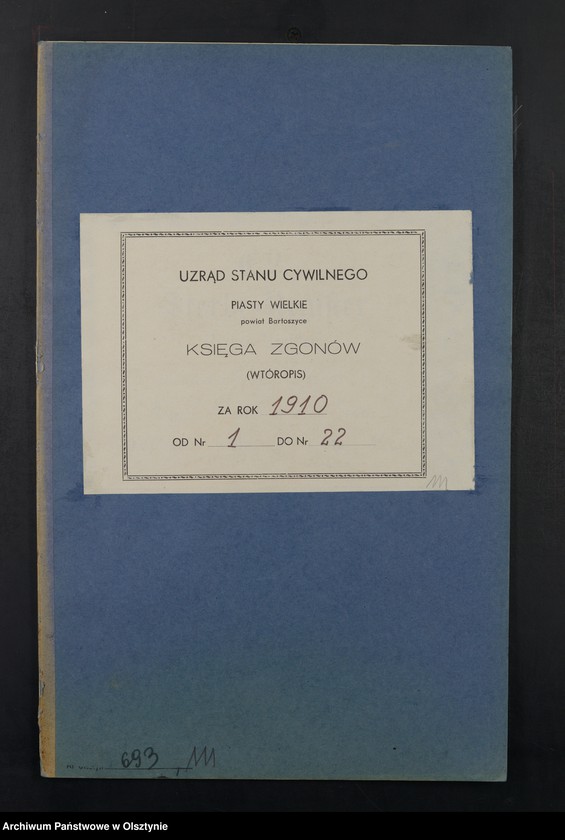 image.from.unit.number "Sterbe-Neben-Register Nr 1 - 22"