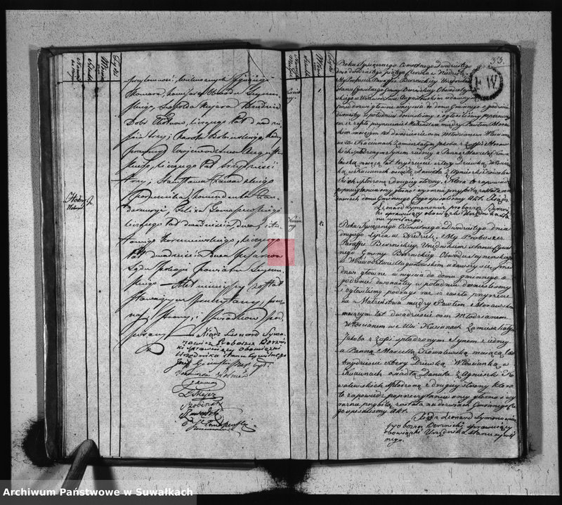 image.from.unit.number "Akta Zaślubionych Gminy Berznickiey od Dnia 1-o Stycznia 1820 Roku"