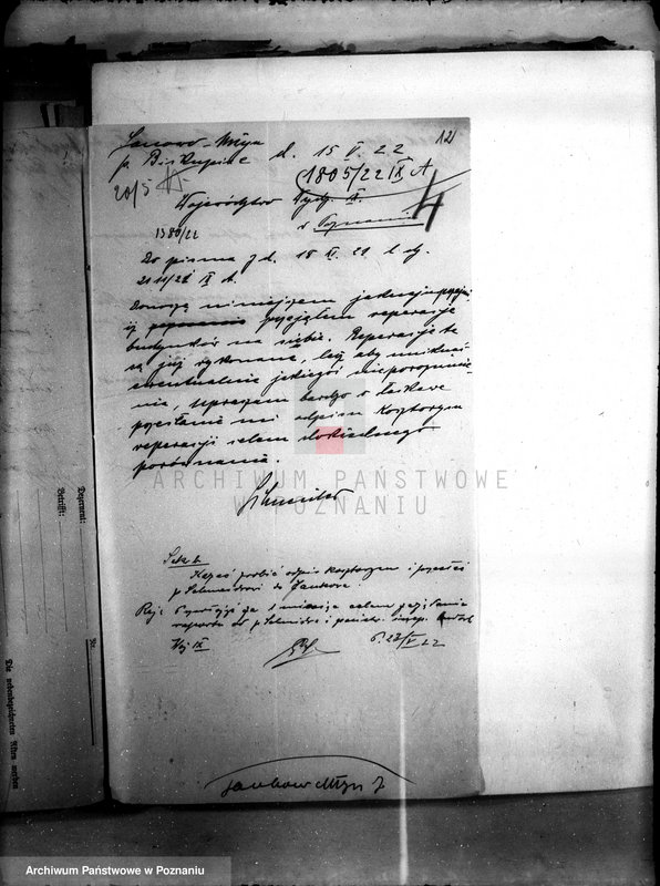 Obraz 16 z jednostki "Sprawy budowlane majątku państwowego Jankowo-Młyn"