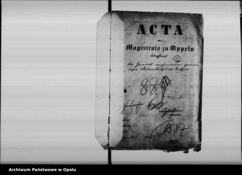 Obraz 4 z jednostki "Acta des Magistrats zu Oppeln betreffend die Hierorts vorhandenen gewerblichen Unterstützungs Kassen Vol. I"