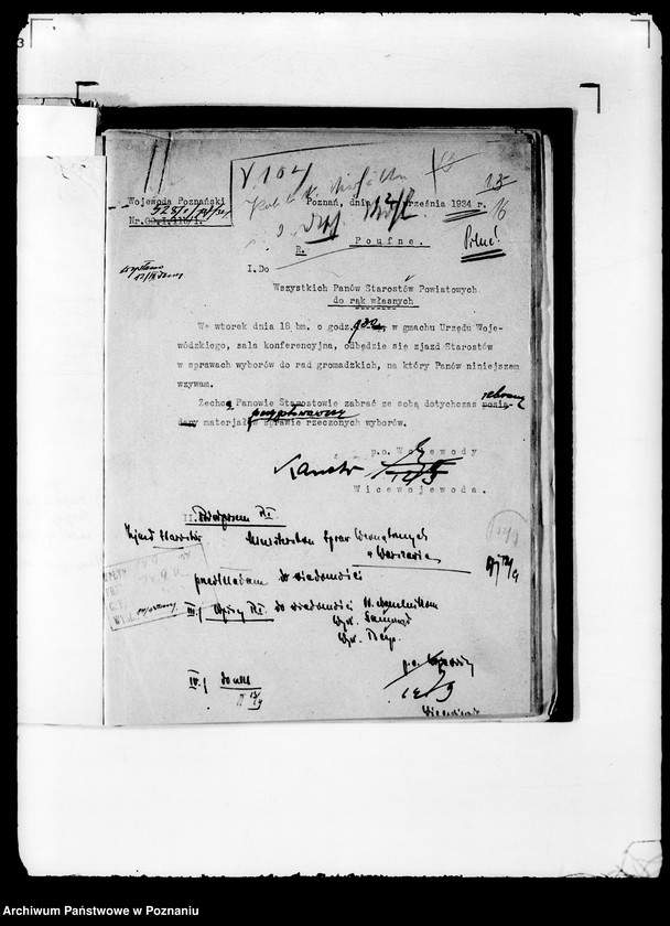 Obraz 20 z jednostki "/Zjazdy starostów i wojewodów/ /materiały przygotowawcze/"