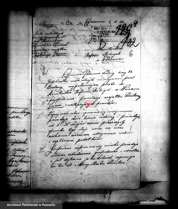 Obraz 10 z jednostki "Majątek Jeżewo powiatu szubińskiego /sprawy administracyjne/"