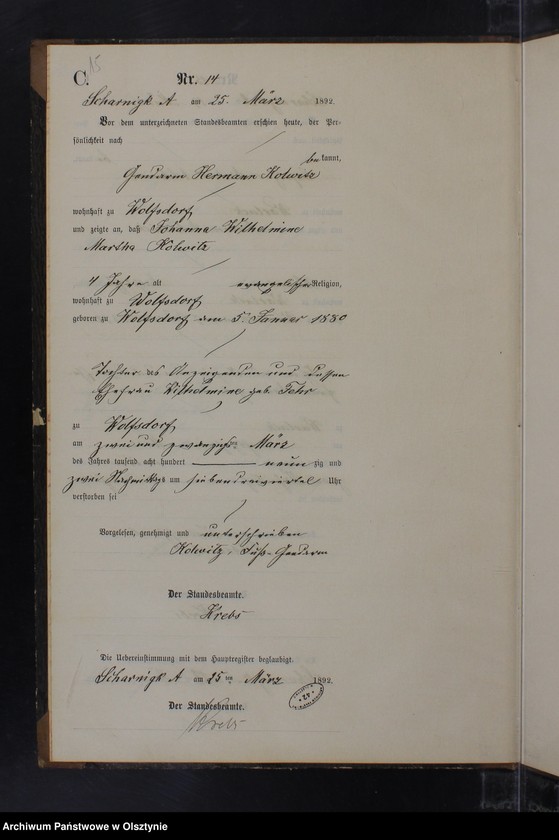 image.from.unit.number "Sterbe-Neben-Register Nr 1 - 60"