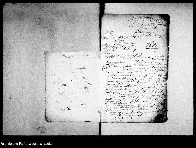 Obraz 16 z jednostki "Akta tyczące się bożnicy i koszerni starozakonnych 1819"