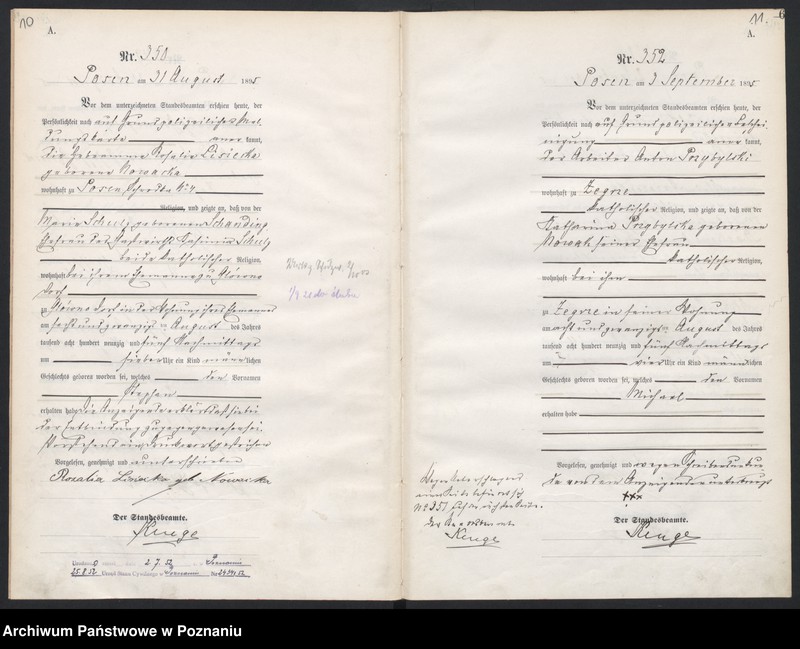 Obraz 8 z jednostki "Księga urodzeń t. II"