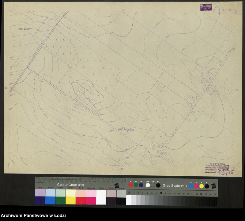 Obraz 1 z jednostki "Plan m. Łodzi 1:2000, odbitki. Sekcja SO 26"