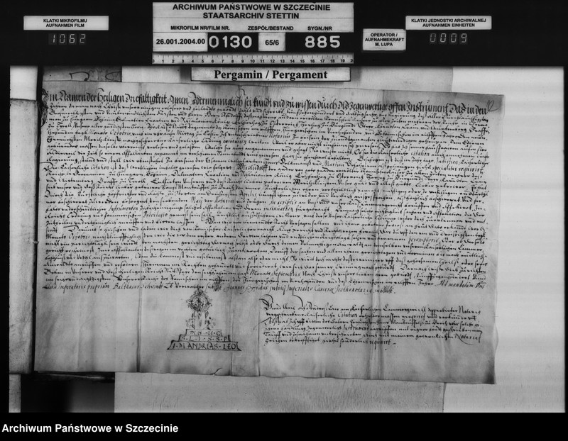 Obraz 10 z jednostki "Hans v. Mautenffel zu Broitz / seinen Schwager Moritz von Kleist zu Dubberow: Aussteuerzahlung."