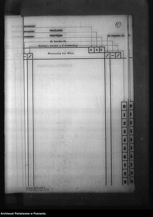Obraz 14 z jednostki "Wykaz akt dla Referatu Statystyki"