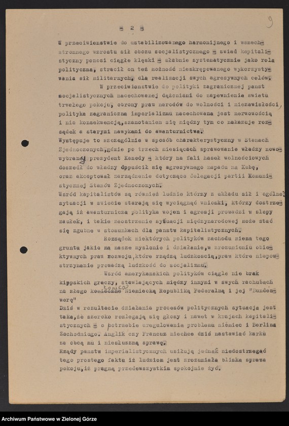 image.from.unit.number "Oddział Powiatowy ZBoWiD w Żaganiu. - Walny Zjazd Powiatowy z 16 czerwca 1961 r."