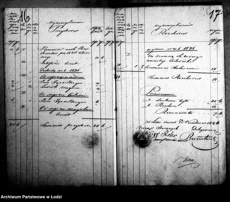 Obraz 15 z jednostki "Akta tyczące się rachunków i wszelkich korespondencji cechu piekarskiego"