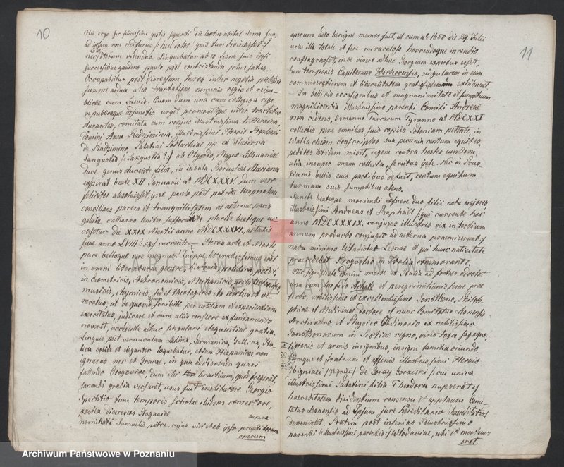 Obraz 8 z jednostki "C. Treść z dokumentów z 1639 i 1660 znajdujących się w Kuli ratuszowej wieży"