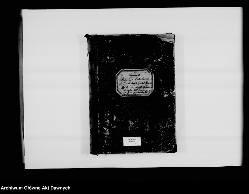 image.from.unit.number "Chrześć. - mennonicka Gmina Kiernica - Lwów; Galicja (zabór austriacki). Familien Matrikel Buch [...] [Księga rodzin gminy menonickiej Kiernica - Lwów]*."