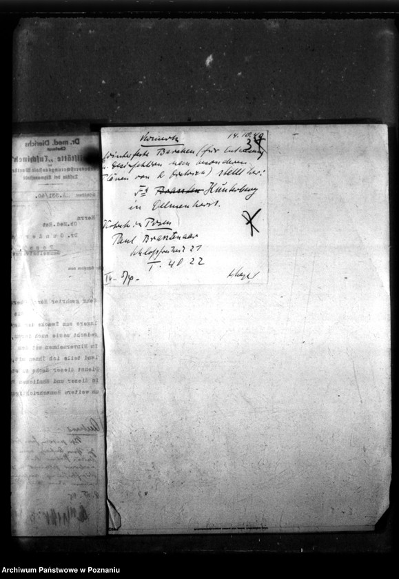 Obraz 7 z jednostki "Absonderung von Tbc-Kranken [Polen]."