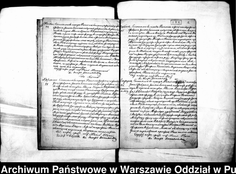 Obraz 15 z jednostki "Akta urodzeń, małżeństw i zgonów"