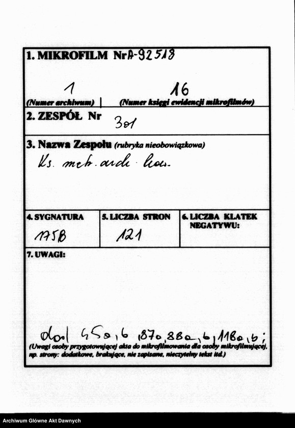 image.from.unit.number "Parafia: Janów (Trembowelski). Dekanat: Trembowla. Kopie z ksiąg metrykalnych ur., śl., zg. dla całej parafii (miasto Janów i wsie)."