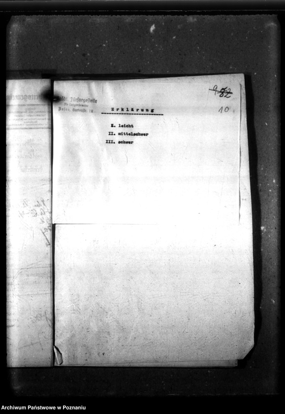 Obraz 14 z jednostki "Absonderung von Tbc-Kranken [Polen]."